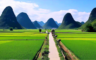 🌿广西从左市，山水间的诗意田园，一段无法忘怀的旅程🌞