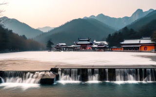 探秘九华山，一幅流动的风景画卷