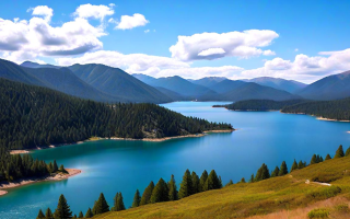 湖光山色，心驰神往之景