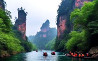 探秘湖南张家界，一幅流动的山水油画