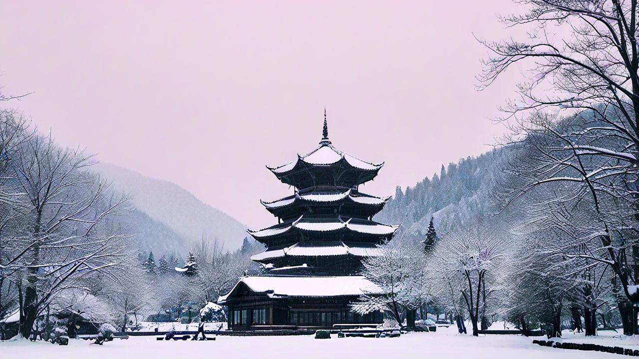 四川冬季景点，一场雪的诗篇-第1张图片-广西旅游攻略网