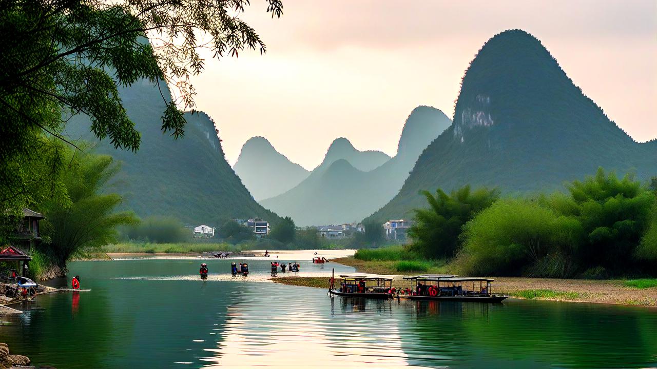 阳朔县城，山水间的诗意田园诗-第2张图片-广西旅游攻略网