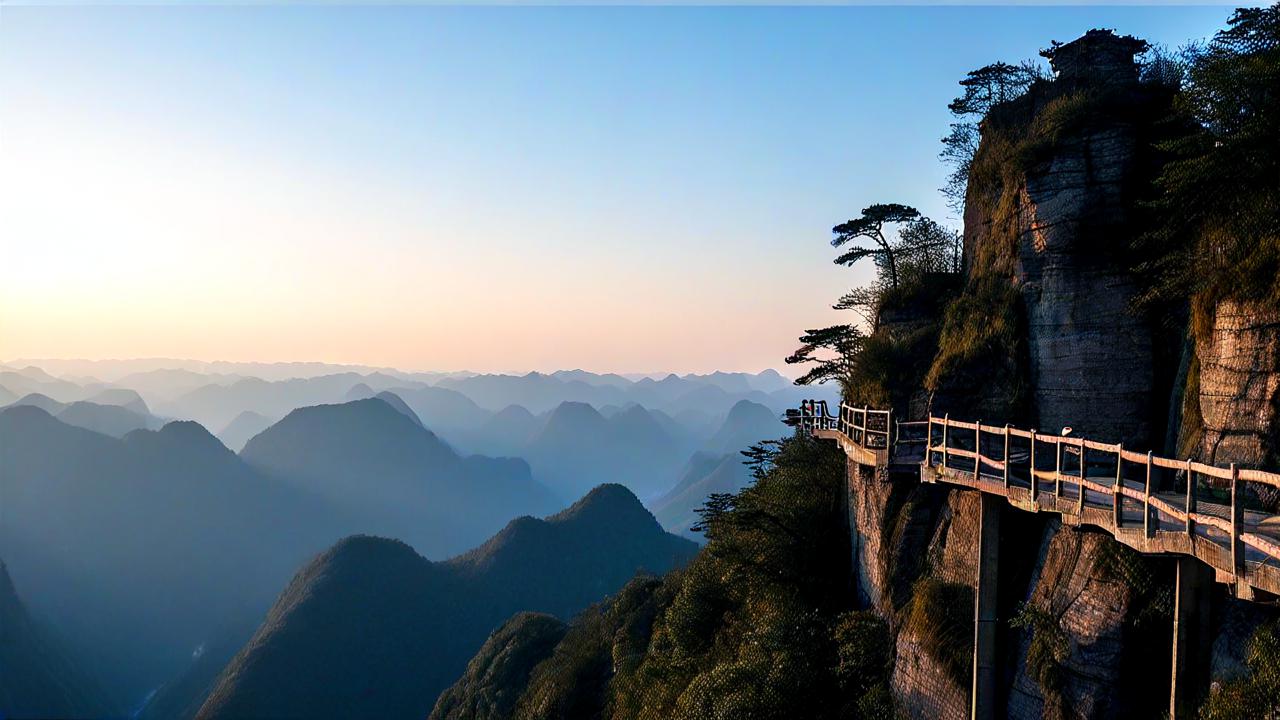 贵州山峰景点，登高望远，寻觅仙境之境-第1张图片-广西旅游攻略网