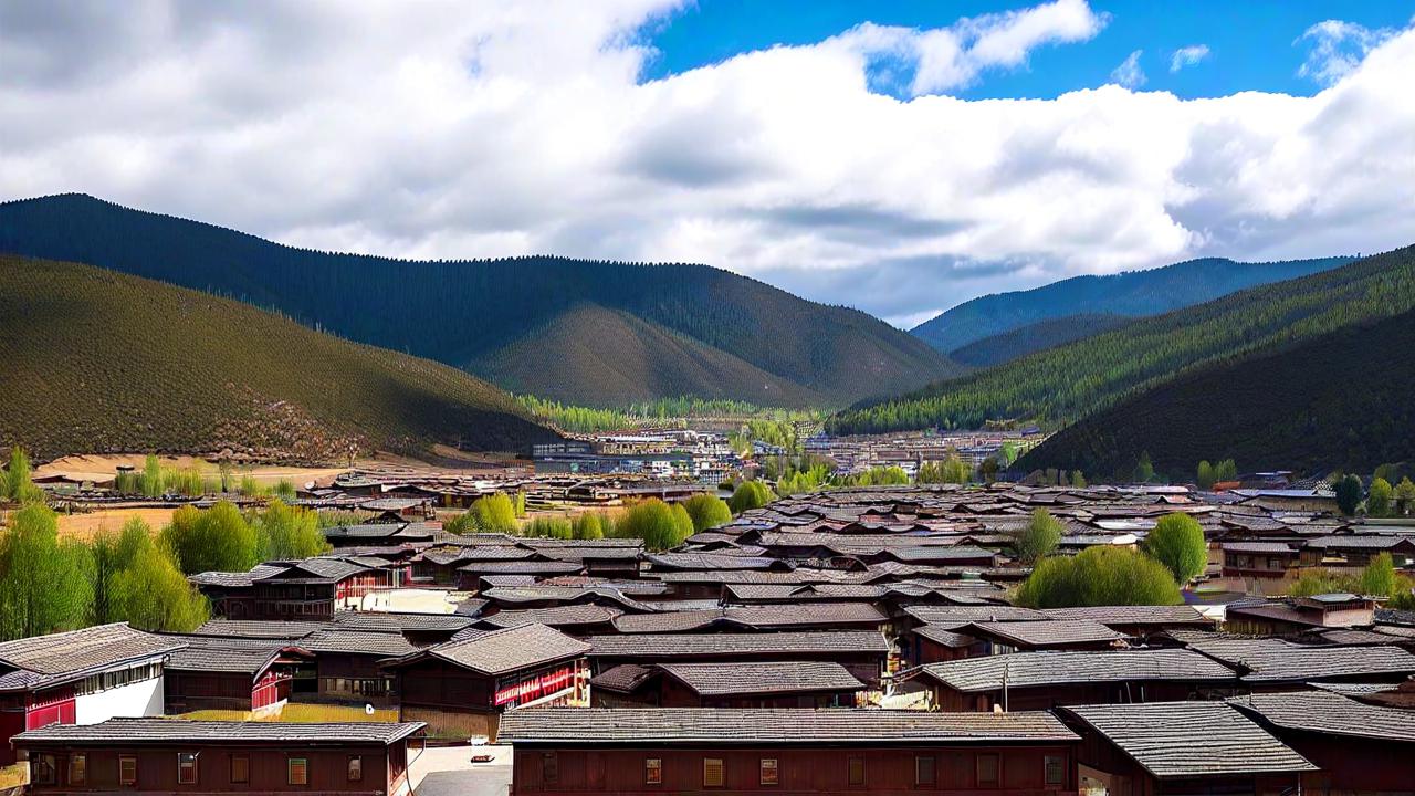 香格里拉市内景点，探寻神秘世外桃源的绝美画卷-第2张图片-广西旅游攻略网