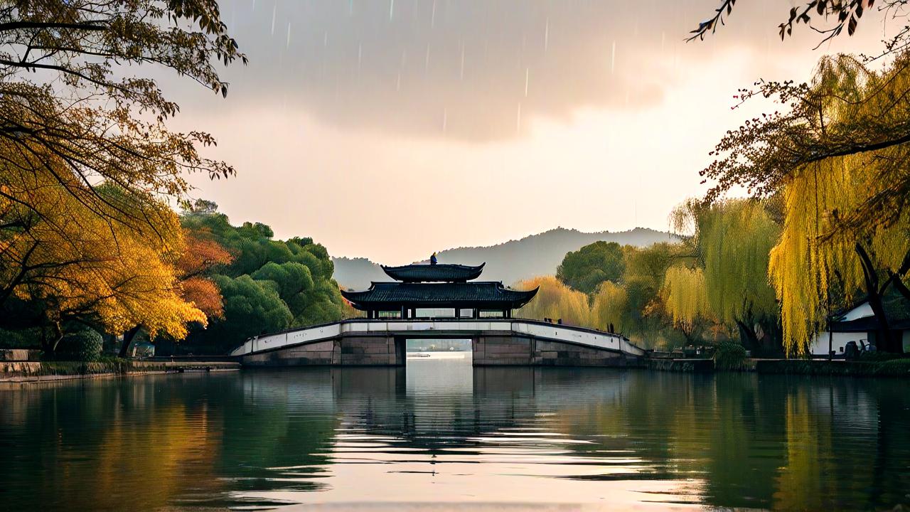 雨落杭州，邂逅诗意的景致-第2张图片-广西旅游攻略网