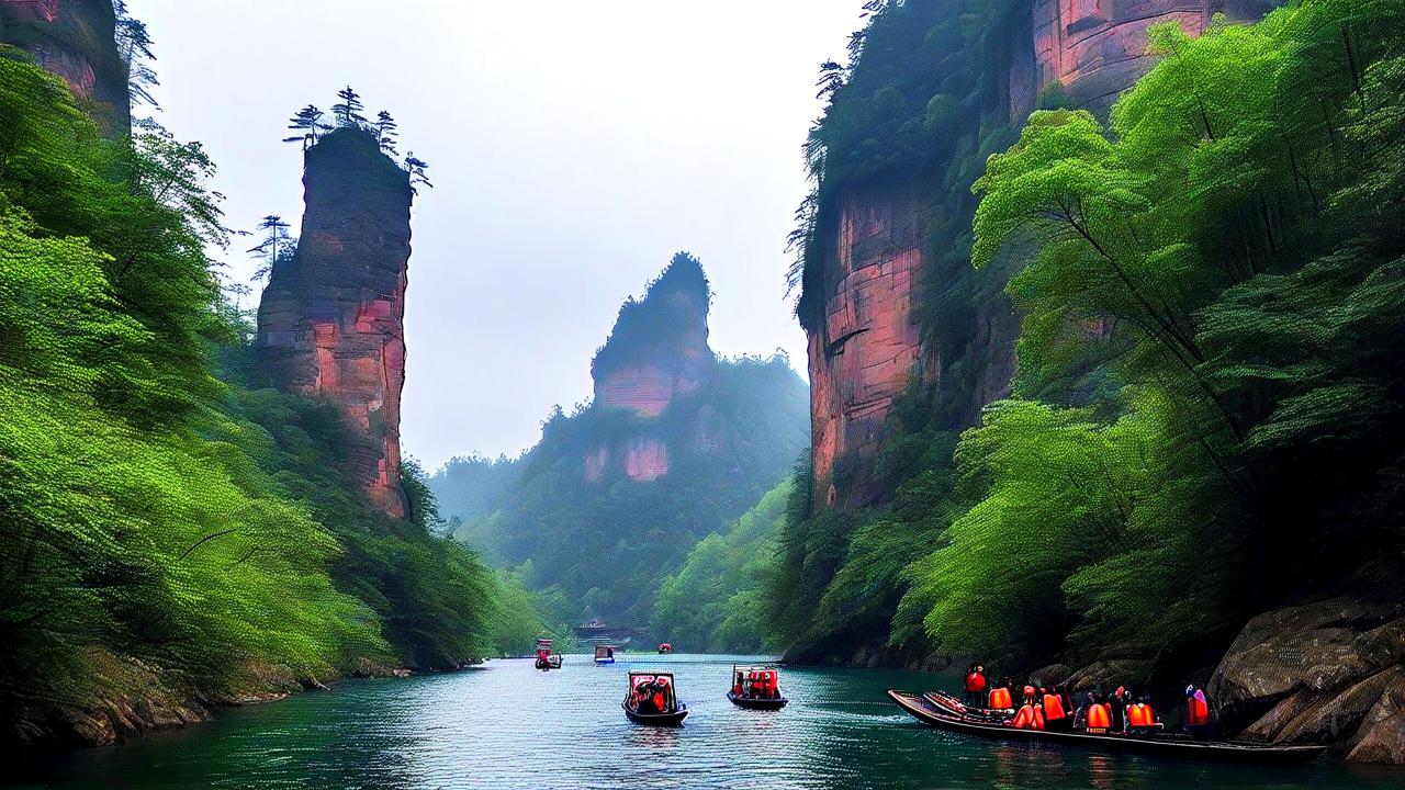 探秘湖南张家界，一幅流动的山水油画-第1张图片-广西旅游攻略网