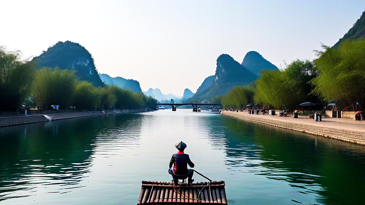 漓江竹筏，平乐古镇——桂林旅游十大景点之我见-第1张图片-广西旅游攻略网