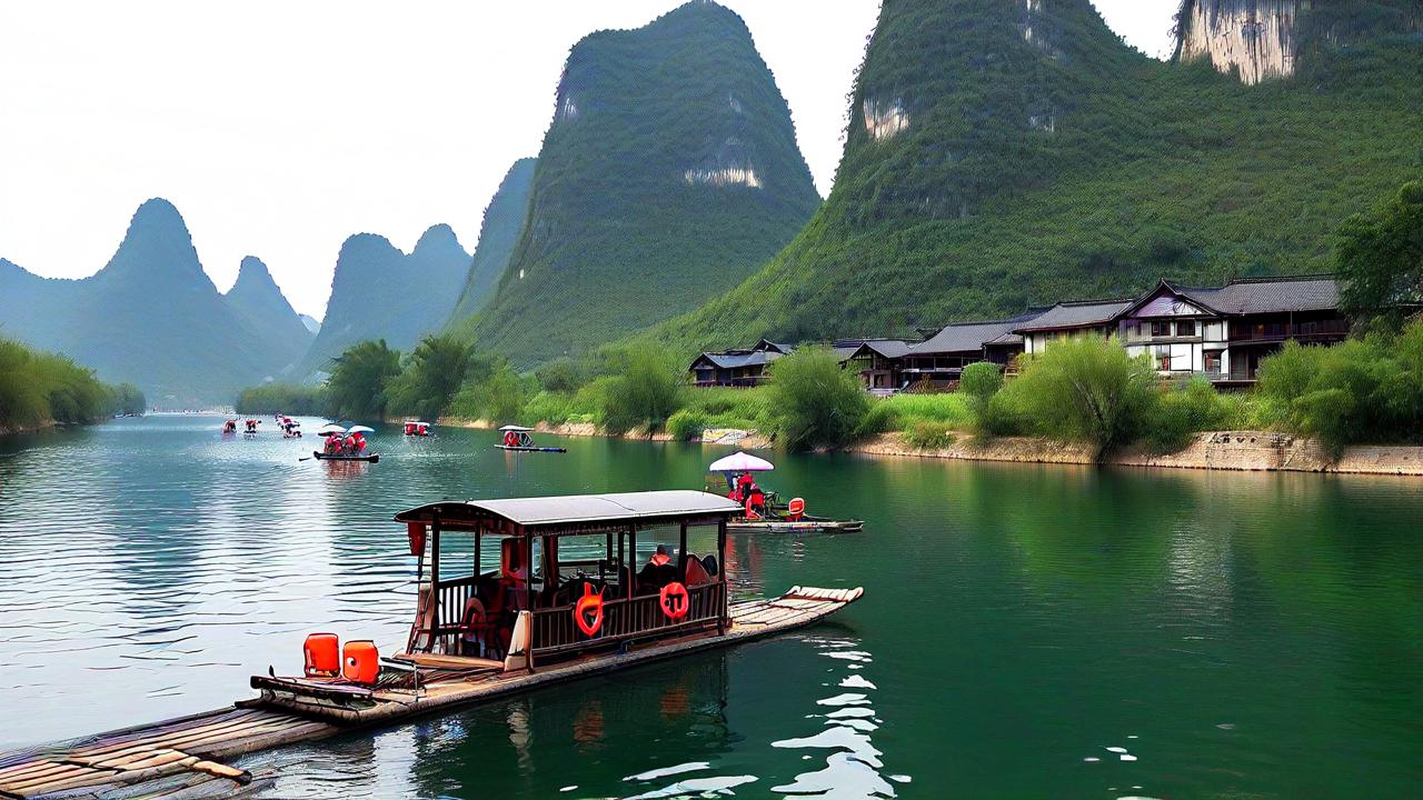 漓江竹筏，平乐古镇——桂林旅游十大景点之我见-第2张图片-广西旅游攻略网