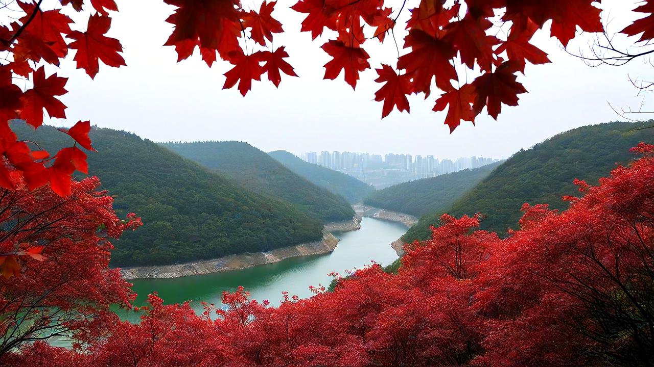 重庆枫叶盛宴，我与这片红色海洋的美丽邂逅-第3张图片-广西旅游攻略网