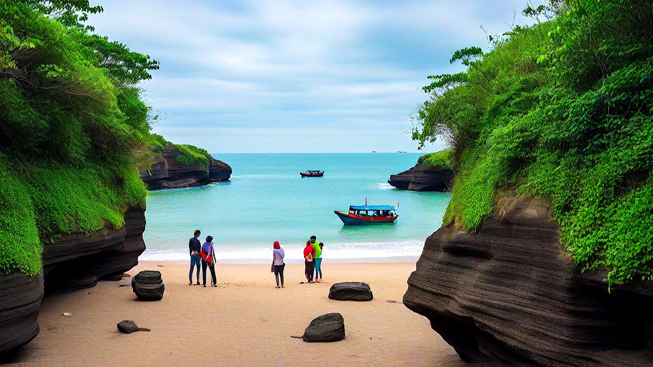 涠洲岛旅游设计海报-第2张图片-广西旅游攻略网