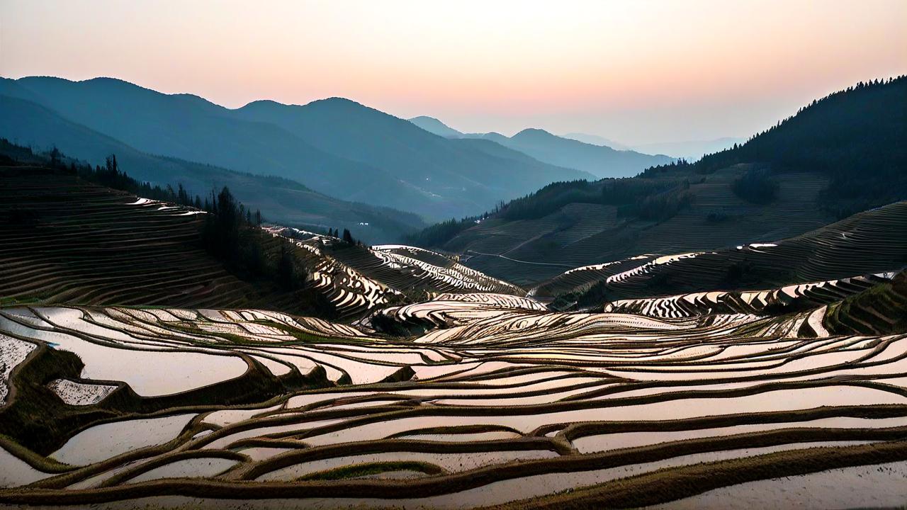 贵州梯田，大地上的壮丽篇章-第1张图片-广西旅游攻略网