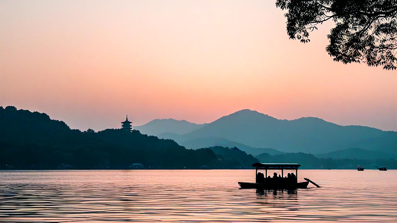 西湖，一幅流动的画卷-第1张图片-广西旅游攻略网