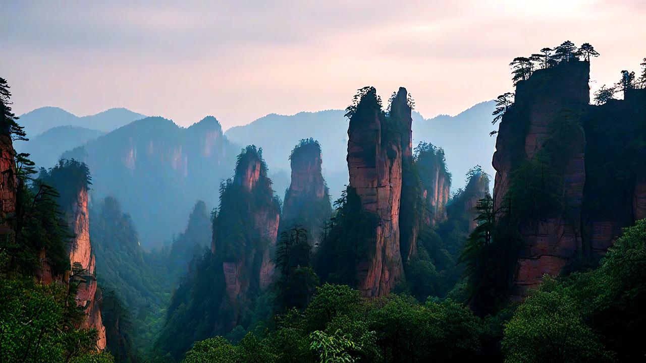 张家界，探秘自然的鬼斧神工之作-第3张图片-广西旅游攻略网