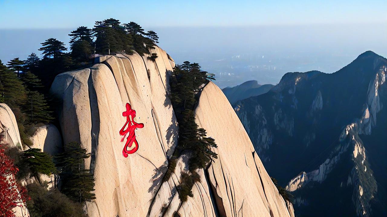 华山的轮廓，历史的指纹-第1张图片-广西旅游攻略网