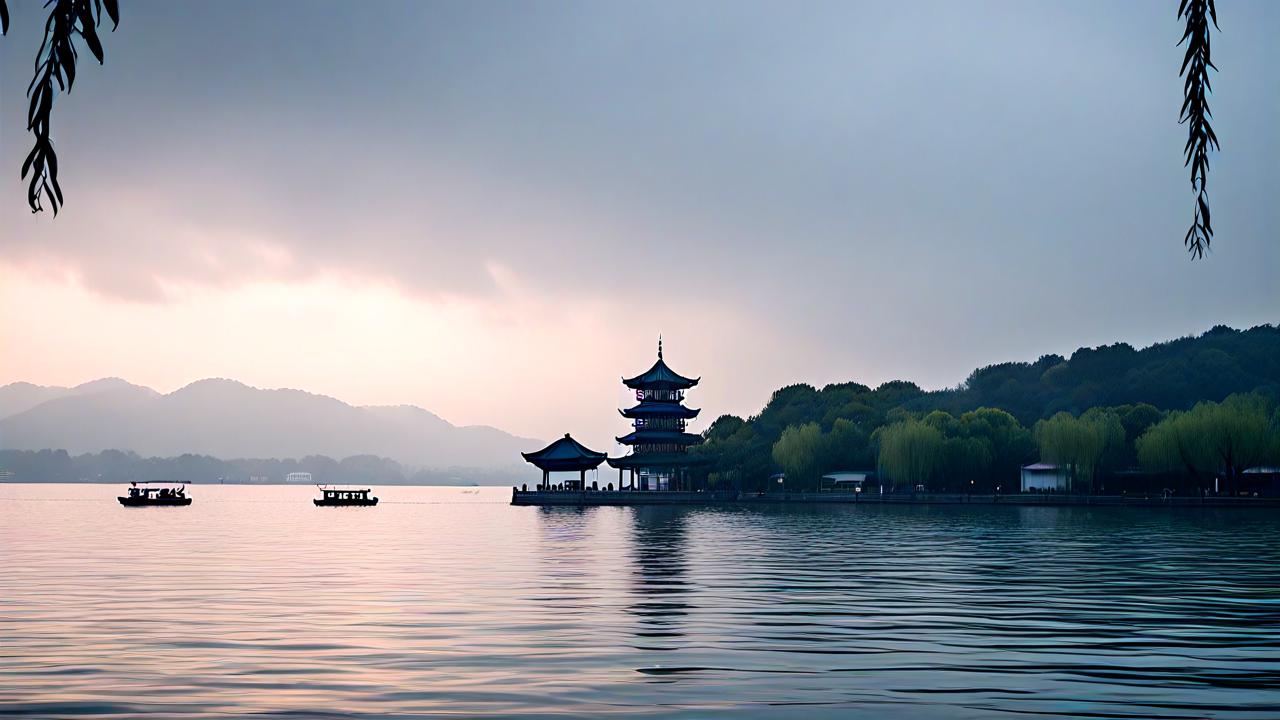 杭州西湖，烟雨江南的绝美画卷-第2张图片-广西旅游攻略网