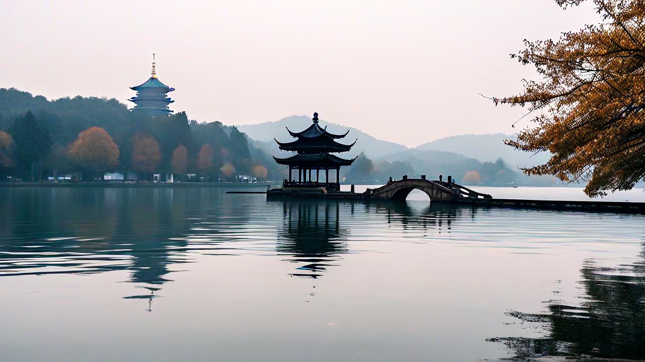 杭州西湖，烟雨江南的绝美画卷-第3张图片-广西旅游攻略网