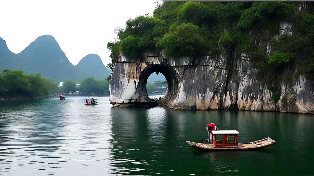 漓江之畔的绝美绝唱——桂林象山景点-第2张图片-广西旅游攻略网