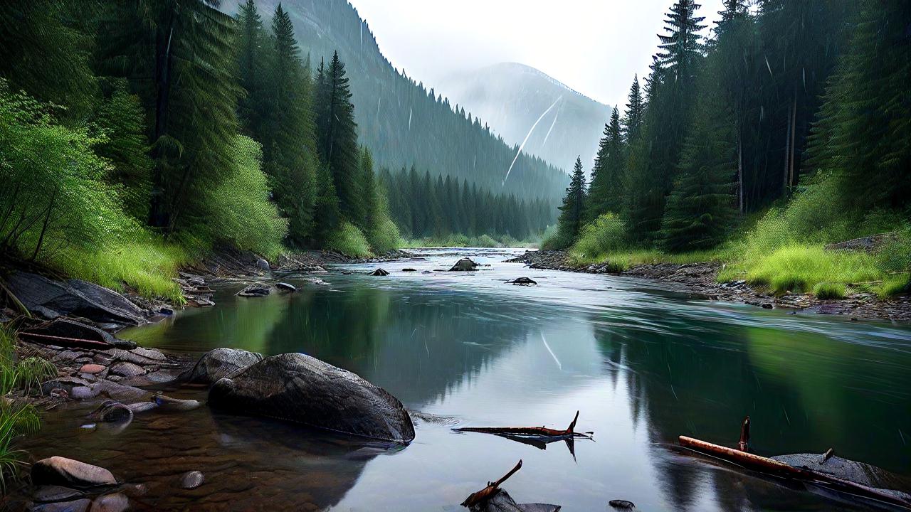 暴雨中的秘境，探寻雨滴里的故事与风景-第1张图片-广西旅游攻略网