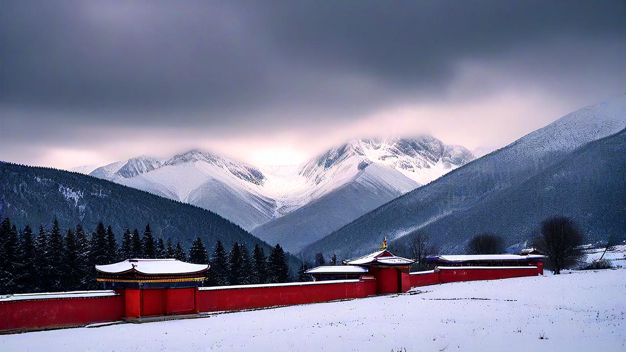 康定情歌，风雪中的绝美画卷-第2张图片-广西旅游攻略网